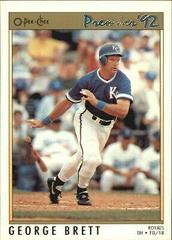 George Brett Baseball Cards 1992 O Pee Chee Premier Prices
