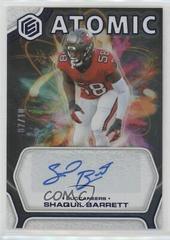 Shaquil Barrett [Cobalt] Football Cards 2022 Panini Elements Atomic Autographs Prices