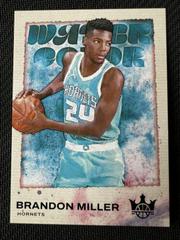 Brandon Miller [Sapphire] #16 Basketball Cards 2023 Panini Court Kings Water Color Prices