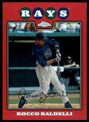 Rocco Baldelli [Refractor] Baseball Cards 2008 Topps Chrome Prices