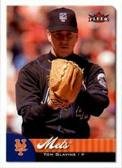 Tom Glavine #131 Baseball Cards 2007 Fleer Prices