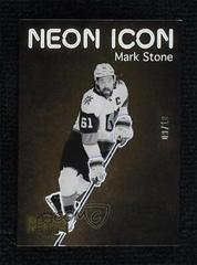 Mark Stone [Gold] Hockey Cards 2021 Skybox Metal Universe Neon Icon Prices