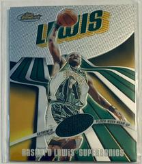 Rashard Lewis [Jersey] #105 Basketball Cards 2003 Finest Prices