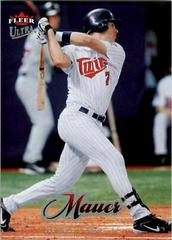 Joe Mauer #107 Baseball Cards 2007 Ultra Prices