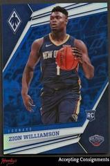 Zion Williamson [Blue] #570 Basketball Cards 2019 Panini Chronicles Prices