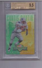 Curtis Martin [Green] Football Cards 1998 Leaf Rookies & Stars Crusade Prices