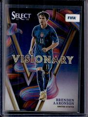 Brenden Aaronson Soccer Cards 2022 Panini Select FIFA Visionary Prices