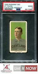 Cy Young [Portrait] #NNO Baseball Cards 1909 T206 Piedmont 350 Prices