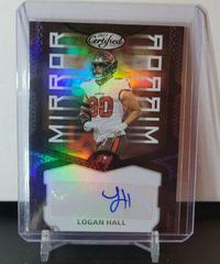 Logan Hall [Black] #MS95 Football Cards 2023 Panini Certified Mirror Signatures Prices