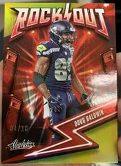Doug Baldwin [Spectrum Gold] #10 Football Cards 2023 Panini Absolute Rock Out Prices