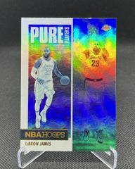 LeBron James [Winter Holo] Basketball Cards 2021 Panini Hoops Pure Players Prices