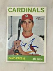 David Freese Baseball Cards 2013 Topps Heritage Real One Autographs Prices