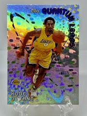Kobe Bryant Basketball Cards 2000 Topps Quantum Leaps Prices