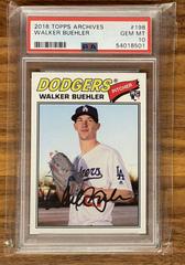 Walker Buehler [Blue] Baseball Cards 2018 Topps Archives Prices