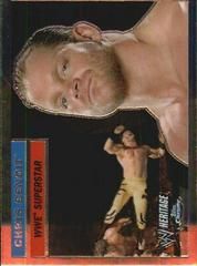 Chris Benoit #34 Wrestling Cards 2006 Topps Heritage Chrome WWE Prices