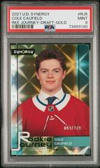 Cole Sillinger [Gold] #RJ-9 Hockey Cards 2021 Upper Deck Synergy Rookie Journey Draft Prices