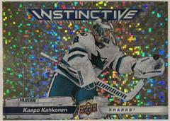 Kaapo Kahkonen [Gold Sparkle] Hockey Cards 2023 Upper Deck Instinctive Prices