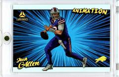 Josh Allen #ANI-5 Football Cards 2023 Panini Luminance Animation Prices