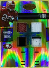 Frank Gore [Mirror Gold Materials] #212 Football Cards 2005 Leaf Certified Materials Prices