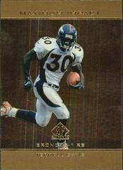 Terrell Davis Football Cards 1998 SP Authentic Maximum Impact Prices