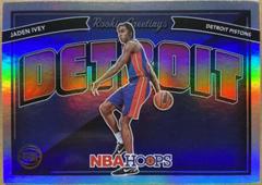 Jaden Ivey [Holo] #5 Basketball Cards 2022 Panini Hoops Rookie Greetings Prices