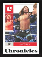 Aj Styles #99 Wrestling Cards 2022 Panini Chronicles WWE Prices