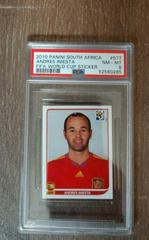 Andres Iniesta Soccer Cards 2010 Panini South Africa FIFA World Cup Sticker Prices