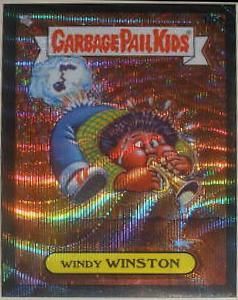 Windy WINSTON [Black Wave Refractor] #175a Prices | 2022 Garbage Pail ...