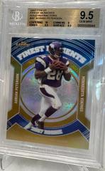 Adrian Peterson [Gold Refractor] Football Cards 2007 Topps Finest Moments Prices