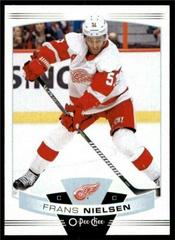 Frans Nielsen [Red Border] #116 Hockey Cards 2019 O Pee Chee Prices
