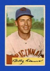 Bobby Adams #108 Baseball Cards 1954 Bowman Prices