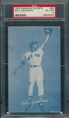 Billy Goodman [Blue Tint] #63 Baseball Cards 1953 Canadian Exhibits Prices