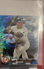 Aaron Judge [Rookies Blue Shimmer Refractor] #32 Baseball Cards 2017 Bowman Chrome Mini Prices