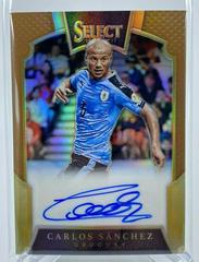 Carlos Sanchez [Copper] Soccer Cards 2016 Panini Select Signatures Prices