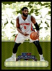 Andre Drummond Camouflage #45 Basketball Cards 2014 Panini Excalibur Crusade Prices