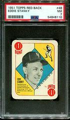 Eddie Stanky #48 Baseball Cards 1951 Topps Red Back Prices