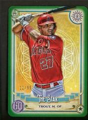 Mike Trout [Green] #8 Baseball Cards 2020 Topps Gypsy Queen Tarot of the Diamond Prices