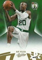 Ray Allen #26 Basketball Cards 2010 Panini Absolute Memorabilia Prices