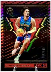 Cade Cunningham [Red] #53 Basketball Cards 2023 Panini Recon Prices