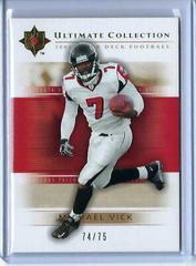 Michael Vick [HoloGold] #3 Football Cards 2004 Upper Deck Ultimate Collection Prices