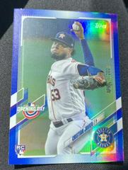 Cristian Javier [Blue Foil] Baseball Cards 2021 Topps Opening Day Prices
