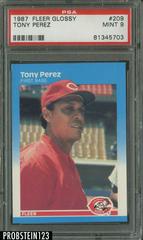 Tony Perez #209 Baseball Cards 1987 Fleer Glossy Prices