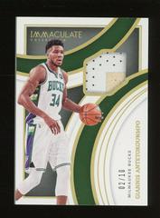 Giannis Antetokounmpo [Gold] Basketball Cards 2021 Panini Immaculate Collection Prices