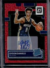 Dyson Daniels [Choice] #ROA-DYD Basketball Cards 2022 Panini Donruss Optic Rookie Autographs Prices