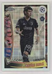 Matias Soule #YQ-25 Soccer Cards 2022 Topps Chrome UEFA Club Competitions Youthquake Prices