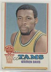 Warren Davis #229 Basketball Cards 1973 Topps Prices