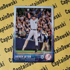 Derek Jeter [2015 Green Foil] #DJ-23 Baseball Cards 2017 Topps Archives Derek Jeter Retrospective Prices
