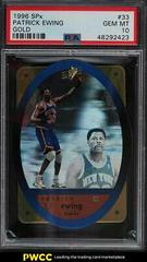 Patrick Ewing [Gold] Basketball Cards 1996 Spx Prices