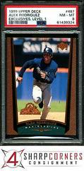 Alex Rodriguez [Exclusives, Level 1] #487 Baseball Cards 1999 Upper Deck Prices