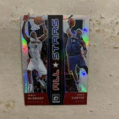 Tracy McGrady, Vince Carter [Holo] #10 Basketball Cards 2021 Panini Donruss Optic All Stars Prices